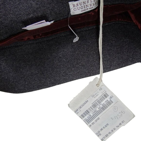 100% Authentic $7325 New Brunello Cucinelli Python Leather Womens Skirt Size 6 - Picture 7 of 12